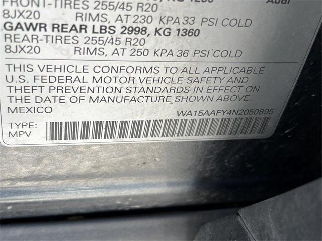 Photo of 2022 Daytona Gray Pearl Effect Audi Q5