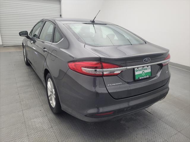 Photo of 2018 Magnetic Metallic Ford Fusion
