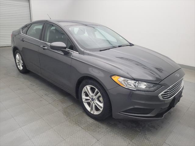 Photo of 2018 Magnetic Metallic Ford Fusion