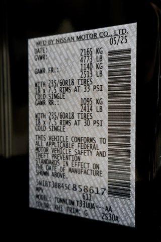 Photo of 2025 Black Nissan Rogue