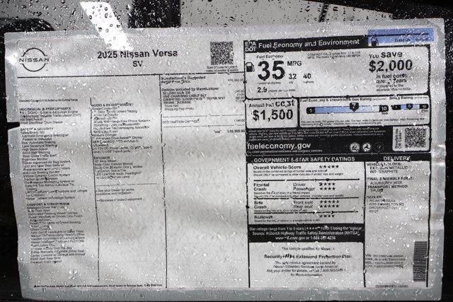 Photo of 2025 Gun Metallic Nissan Versa