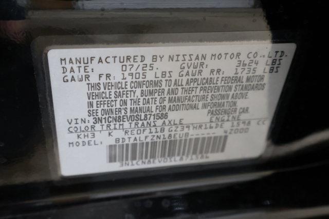 Photo of 2025 Black Nissan Versa