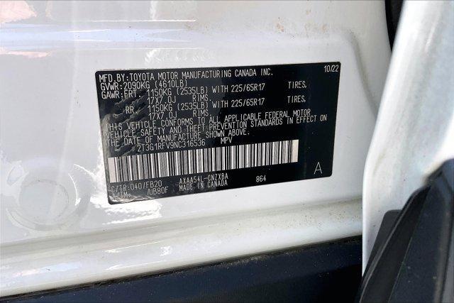 Photo of 2022 White Toyota RAV4