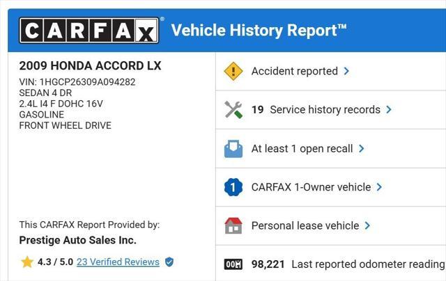 2009 Honda Accord