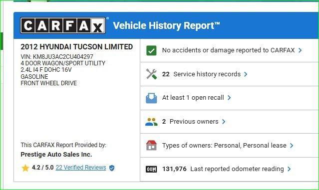 2012 Hyundai Tucson