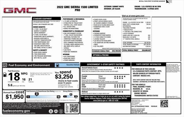 2022 GMC Sierra 1500