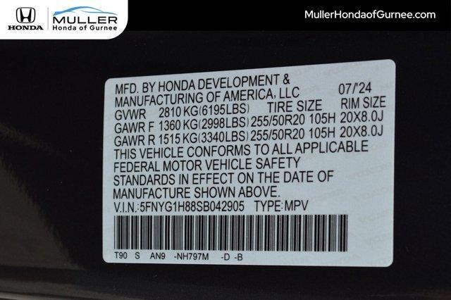Photo of 2025 Modern Steel Metallic Honda Pilot