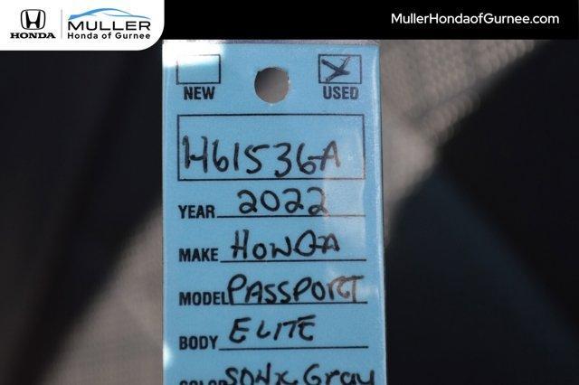 Photo of 2022 Sonic Gray Pearl Honda Passport