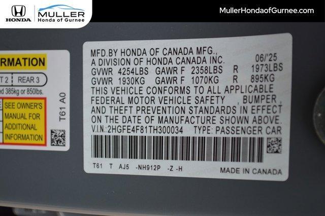 Photo of 2026 Urban Gray Pearl Honda Civic Hybrid