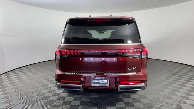 Photo of 2025 Coulis Red INFINITI QX80