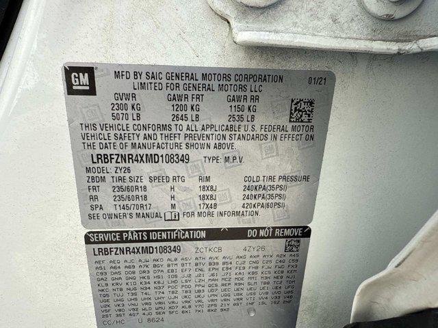 Photo of 2021 Summit White Buick Envision