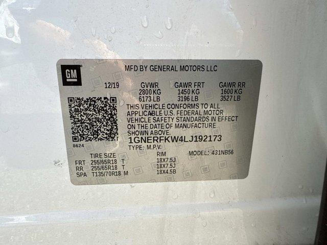 Photo of 2020 Summit White Chevrolet Traverse