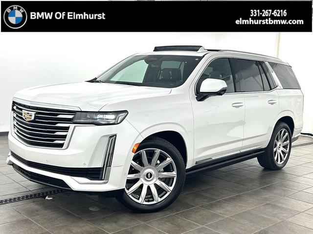 Photo of 2023 Crystal White Tricoat Cadillac Escalade