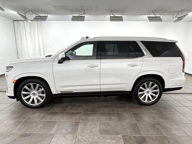 Photo of 2023 Crystal White Tricoat Cadillac Escalade
