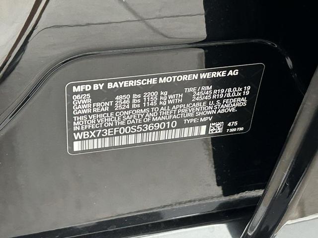 Photo of 2025 Black Sapphire Metallic BMW X1