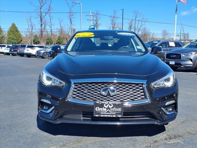 Photo of 2024 Black Obsidian INFINITI Q50