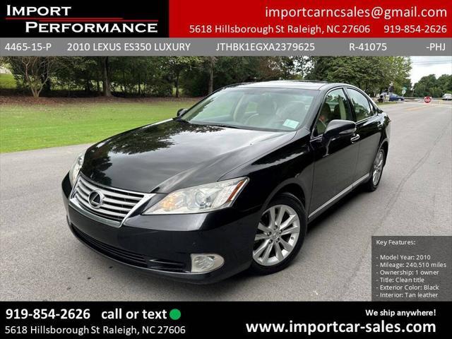 2010 Lexus Es 350