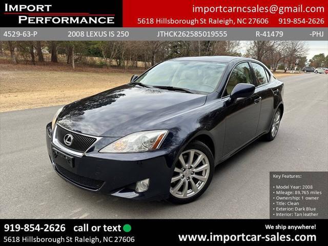 2008 Lexus Is 250