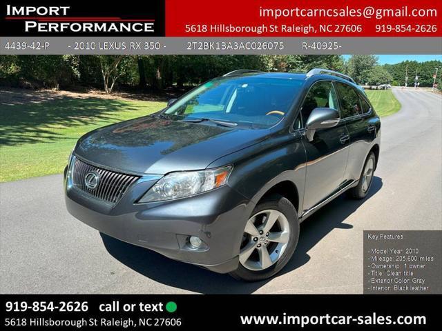 2010 Lexus Rx 350