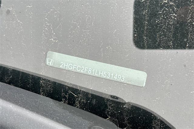 Photo of 2020 Crystal Black Pearl Honda Civic