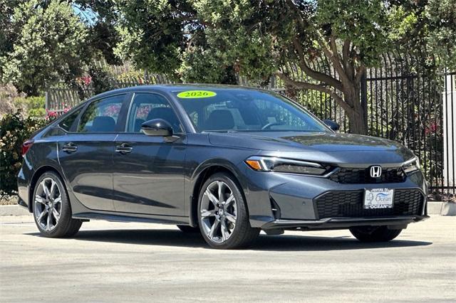 Photo of 2026 Meteorite Gray Metallic Honda Civic Hybrid
