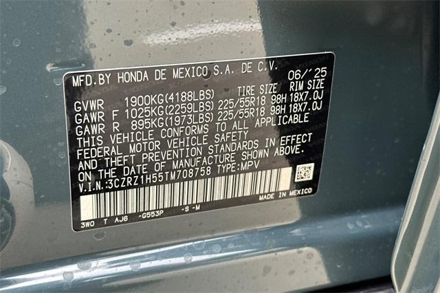 Photo of 2026 Pearl Honda HR-V