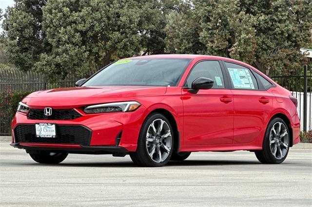 Photo of 2025 Rallye Red Honda Civic Hybrid