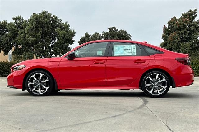 Photo of 2025 Rallye Red Honda Civic Hybrid