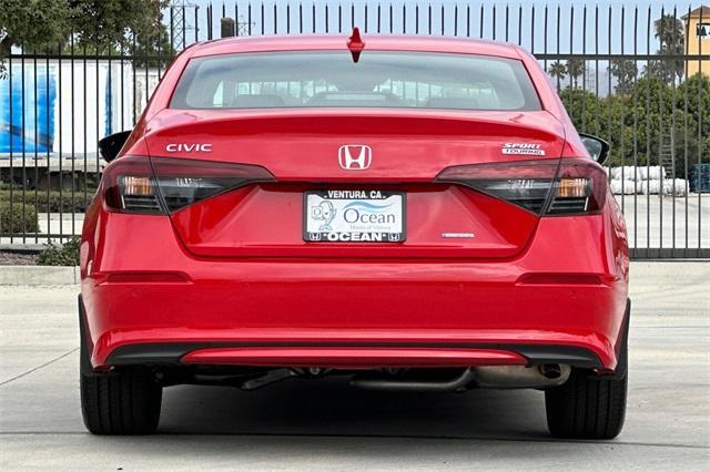 Photo of 2025 Rallye Red Honda Civic Hybrid