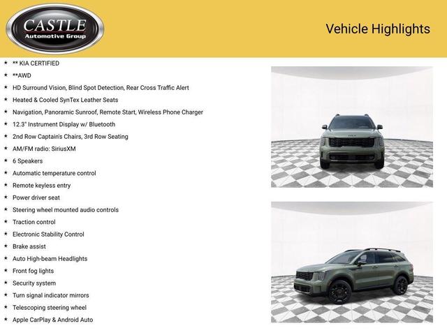Photo of 2025 Jungle Green Kia Sorento