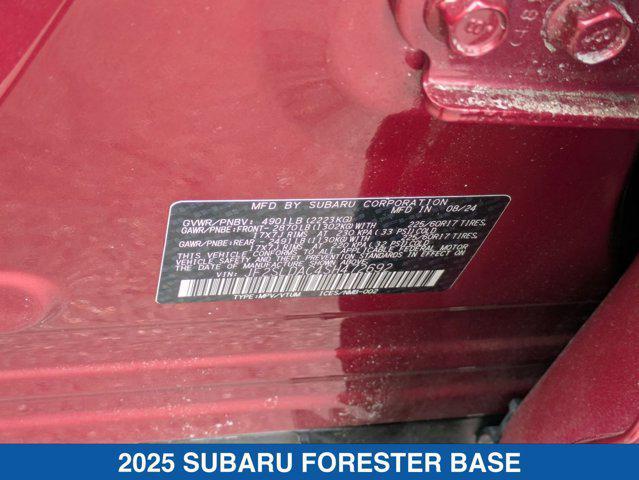 Photo of 2025 Crimson Red Pearl Subaru Forester