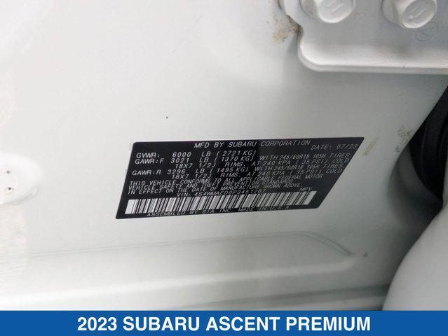 Photo of 2023 Crystal White Pearl Subaru Ascent