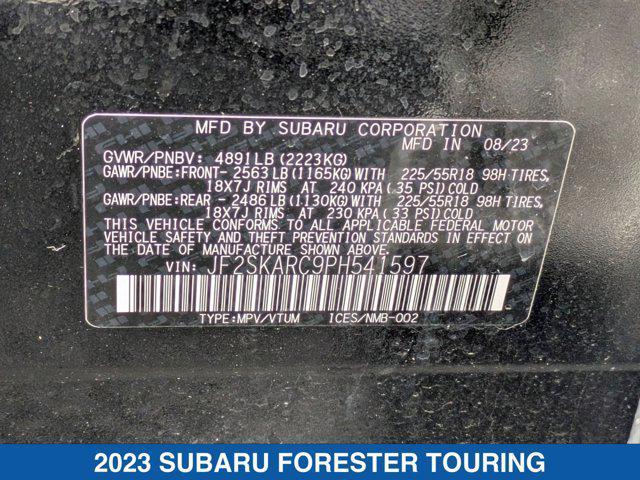 Photo of 2023 Crystal Black Silica Subaru Forester