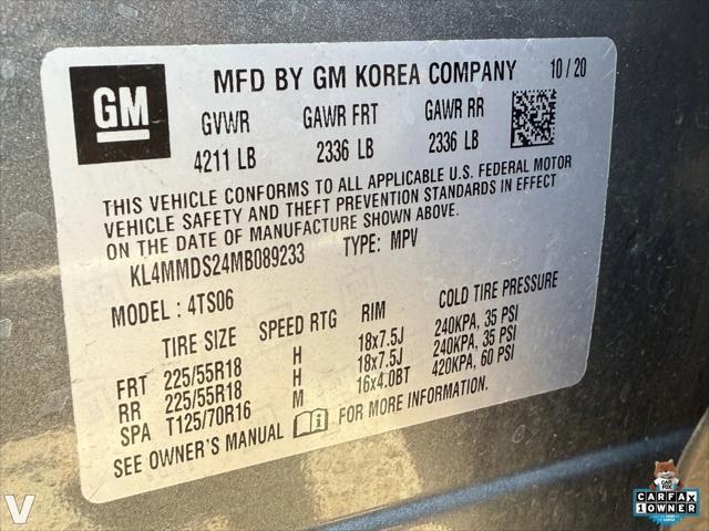 Photo of 2021 Satin Steel Metallic Buick Encore GX
