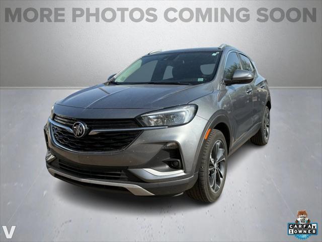 Photo of 2021 Satin Steel Metallic Buick Encore GX