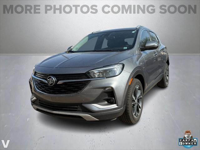 Photo of 2021 Satin Steel Metallic Buick Encore GX