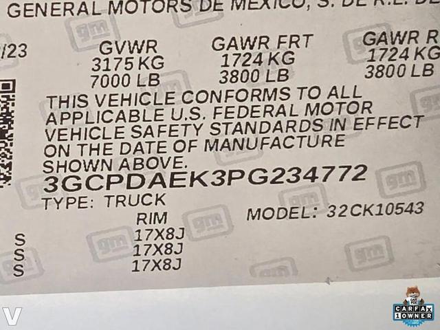 Photo of 2023 Summit White Chevrolet Silverado 1500