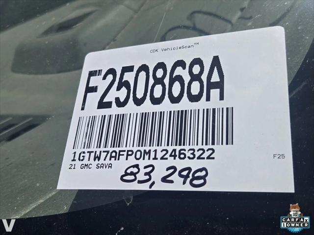 Photo of 2021 Summit White GMC Savana 2500