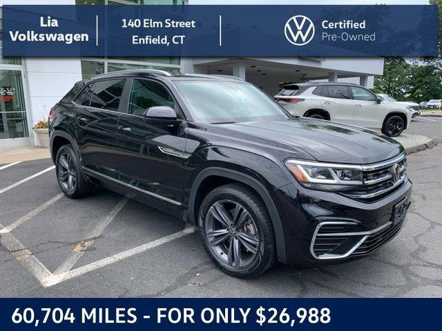 Photo of 2021 Deep Black Pearl Effect Volkswagen Atlas Cross Sport