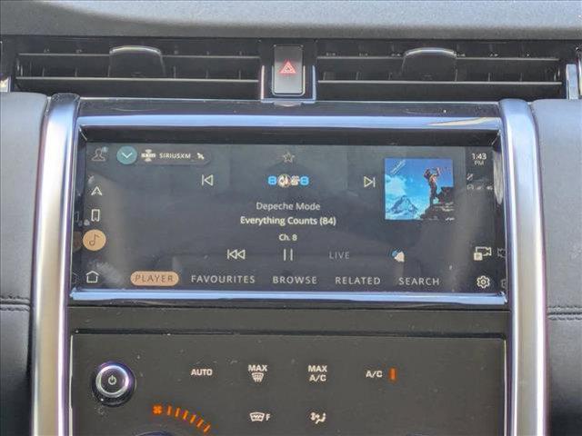 Photo of 2023 Santorini Black Metallic Land Rover Discovery Sport