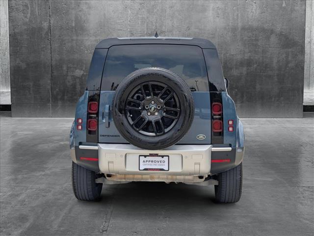 Photo of 2023 Tasman Blue Metallic Land Rover Defender