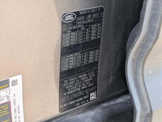 Photo of 2022 Silver Land Rover Defender
