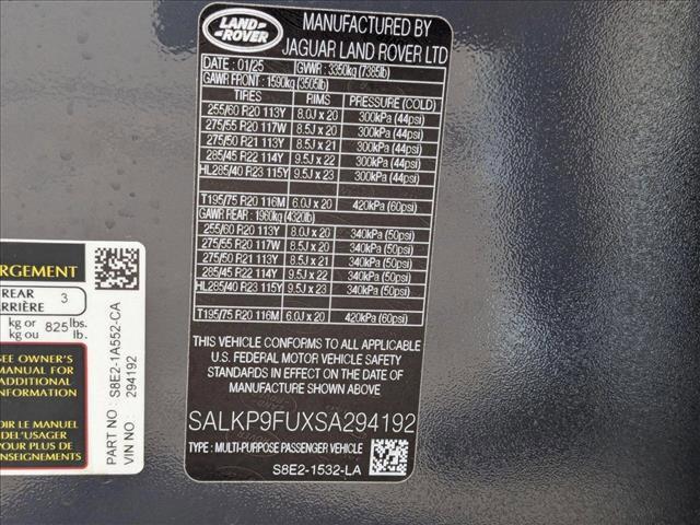Photo of 2025 Varesine Blue Metallic Land Rover Range Rover