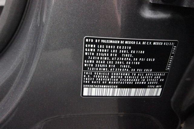 Photo of 2022 Platinum Gray Metallic Volkswagen Tiguan