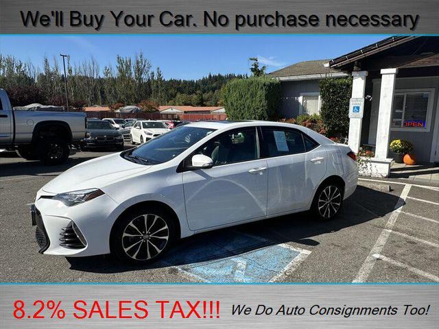 Photo of 2018 Super White Toyota Corolla