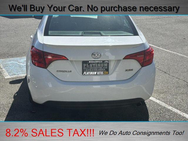 Photo of 2018 Super White Toyota Corolla