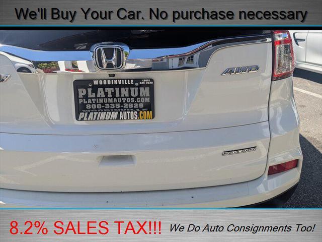 Photo of 2016 White Diamond Pearl Honda CR-V