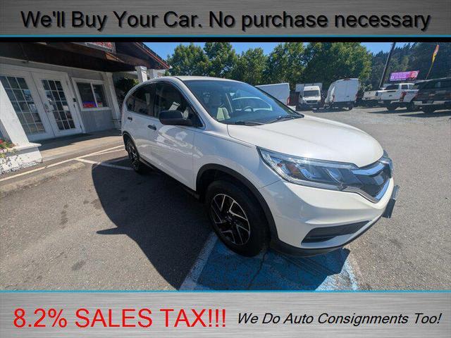 Photo of 2016 White Diamond Pearl Honda CR-V