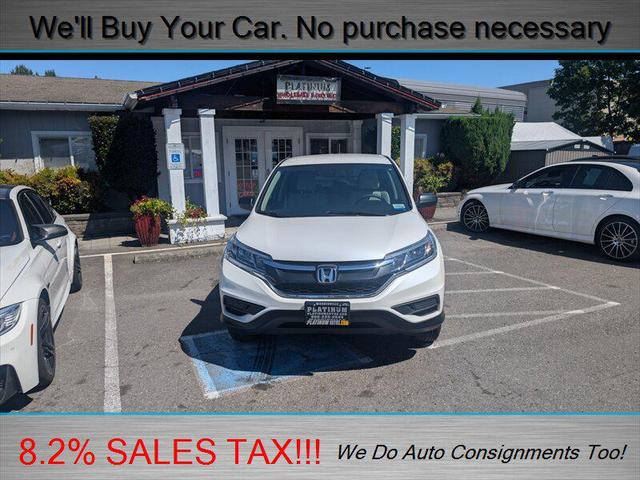 Photo of 2016 White Diamond Pearl Honda CR-V