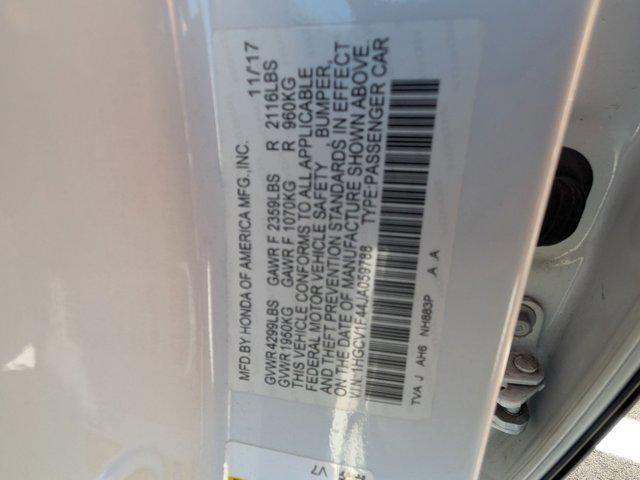 Photo of 2018 Platinum White Pea Honda Accord